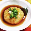 saalalan's cooksnap of when they made カニ缶消費。レンジだけでふんわり豆腐茶巾.