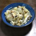 KAKO_KAKO's cooksnap of when they made ちくわ・しめじ・白菜の卵とじ.