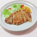 まあまま☆0403's cooksnap of when they made ★あっさりこく旨♪ポークステーキ★.
