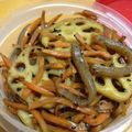 ぬーまいと0523's cooksnap of when they made きんぴらレンコン 覚えやすい分量★.
