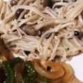 mary_39's cooksnap of when they made きのこのガリバタ醤油炒め.