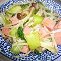 かぼりゅう's cooksnap of when they made 青梗菜ともやしのシンプル☆オイ炒め♪.