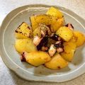 ☆すぬぴっぴ☆'s cooksnap of when they made にんにく香るタコとじゃがいもピリ辛炒め.