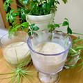 YoginiK's cooksnap of when they made ♪簡単♪桃のババロア♪.