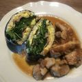 Yokchina's cooksnap of when they made 炒り卵とほうれん草バター醤油◆おにぎらず.