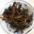 papi0715's cooksnap of when they made 芋づるのきゃらぶき風.