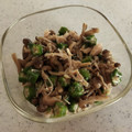 みこひろママ's cooksnap of when they made オクラとしめじとささみのゴマめんつゆ和え.