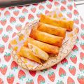 あやちん０８１６'s cooksnap of when they made 簡単！ささみチーズかにかまの春巻き.