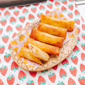 あやちん０８１６'s cooksnap of when they made 簡単！ささみチーズかにかまの春巻き.