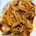 むむむん's cooksnap of when they made ★うちの定番★近所の定食屋風しょうが焼き.