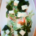 hico's cooksnap of when they made 水菜と豆腐のサラダ.