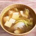 トモ２'s cooksnap of when they made しゃきしゃきレタスのお味噌汁.