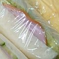 ひぃたろぉ～♪'s cooksnap of when they made コンビニ風☆ハムレタスサンド.