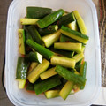 クックMGZ132☆'s cooksnap of when they made きゅうりの炒め酢漬け.