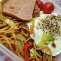 okazakana's cooksnap of when they made 冷めても美味しい焼きそば弁当.