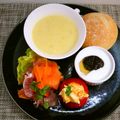 horseland's cooksnap of when they made 秋の味♪「さつま芋ポタージュ」.