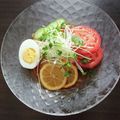 やなぎだまこ's cooksnap of when they made ひやむぎ韓国風冷麺532kcal.