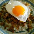 バウンド's cooksnap of when they made 10分で！和風ガパオライス♪大葉たっぷり.