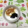 おはなすき's cooksnap of when they made 朝定番！ブルーベリー＆ヨーグルト＆きな粉.