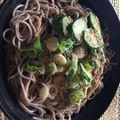 クック2H9MD0☆'s cooksnap of when they made 美味しすぎ～♪冷たいネギ蕎麦♪.