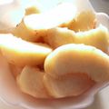 もちっこ橙色's cooksnap of when they made 簡単きれい！桃の切り方♪むき方♫.
