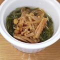 えりこ82☆'s cooksnap of when they made めかぶとなめたけの和え物.