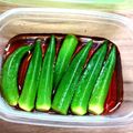 ☆クッキングパンダ☆'s cooksnap of when they made アレンジ自在！オクラの麺つゆ漬け.