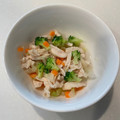 クックOTMJ9E☆'s cooksnap of when they made 犬用＊ｻｻﾐと野菜のｽｰﾌﾟご飯.