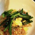 aikaji's cooksnap of when they made ニラ玉春雨炒め.