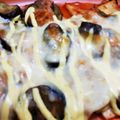 はるのねこ's cooksnap of when they made 茄子ツナキムチのマヨチーズ焼き.