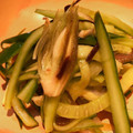 ゆなっちママ's cooksnap of when they made みょうがときゅうり、塩昆布の漬け物.