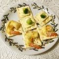 puniＫ's cooksnap of when they made かんたん海老マヨ✿チーズ.