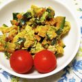 ともこキッチン's cooksnap of when they made 余ったかぼちゃの皮で♪パンプキンサラダ.