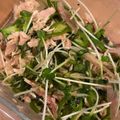 ニャンタコス's cooksnap of when they made ピーマンとツナのうま塩薬味サラダ.