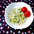 ふうはっちゃん's cooksnap of when they made モリモリ食べる☆もやしときゅうりのナムル.