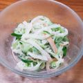 YCHキッチン's cooksnap of when they made 大根×きゅうり×カニカマの簡単マヨサラダ.