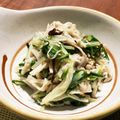 mooooo★'s cooksnap of when they made 簡単スグ♪ 水菜とえのきの塩昆布サラダ.