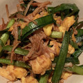 年中ねぼすけ's cooksnap of when they made ニラとえのきの玉子炒め.