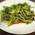 れいちょんぐ's cooksnap of when they made 空芯菜とにんにくの激ウマ中華炒め.