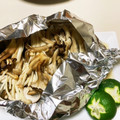 さめぽよ's cooksnap of when they made 豚しゃぶ肉ときのこのホイル焼き♪すだちで.