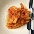 ベティ３'s cooksnap of when they made キムチにごま油…だけ☆.