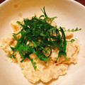 hiromioryo's cooksnap of when they made 簡単！ささみと明太マヨ和え大葉乗せ.