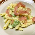 ぴんくぺっぱ's cooksnap of when they made ★生ハムとアボカドの豆乳チーズペンネ★.