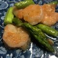 guusan's cooksnap of when they made おいしいよ♪海老とアスパラの香味炒め☆.
