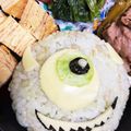 ハルママ＊°'s cooksnap of when they made モンスターズインク☆マイク☆キャラ弁.