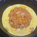 なぁチャん's cooksnap of when they made ホットプレートで4人分オープンオムライス.