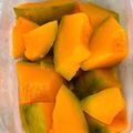 ぐーたら子☆'s cooksnap of when they made 簡単★レンジに入れるだけ★かぼちゃの煮物.