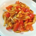 ぐろーばるらま's cooksnap of when they made 簡単⭐むね肉のトマトしょうが焼き.