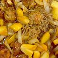 みぃぢこ's cooksnap of when they made ★簡単プロの味★豚こま団子の甘酢あん.