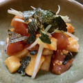 AnnzuAme's cooksnap of when they made 簡単激ウマ！マグロと長芋の和え物.